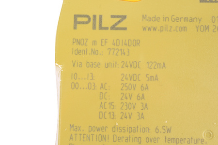 PNOZ M EF 4DI4DOR PILZ 772143 PNOZMULTI 2 RELEU DE SIGURANȚĂ