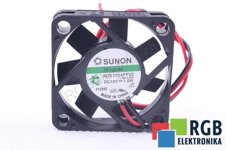 KDE1204PFV2 SUNON 40X40X10MM, 12V EVANTAI