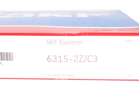 6315-2Z/C3 SKF 9000RPM, 4500RPM, 75X160X37MM, 119KN, 76.5KN RULMENT
