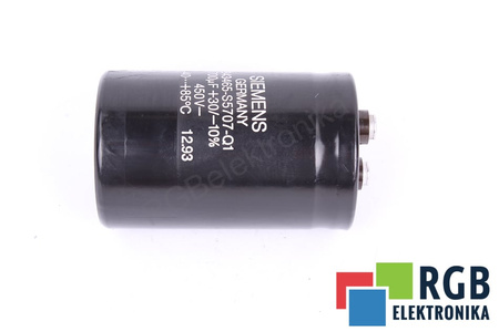 CONDENSATOR B43465-S5707-Q1 SIEMENS 700UF, 450V CONDENSATOR