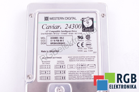 AC24300-00LC WESTERN DIGITAL CAVIAR 24300 69000803