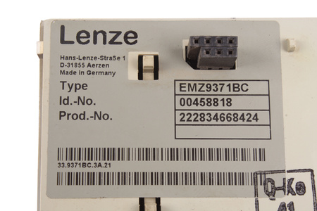 EMZ9371BC LENZE ID.-NO.00458818 CONTROL ȘI PANOU DE CONTROL