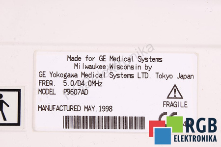 P9607AD GE YOKOGAWA MEDICAL SYSTEMS