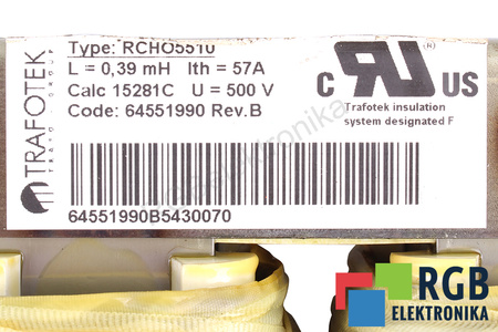 RCHO5510 TRAFOTEK 64551990 CHOKE