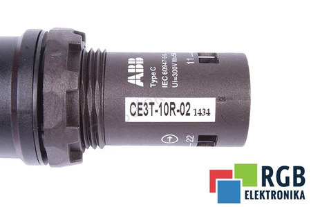CE3T-10R-02 ABB ÎNTRERUPĂTOR DE OPRIRE DE URGENȚĂ