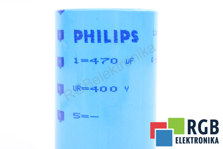 CONDENSATOR QHP9503 PHILIPS 470UF, 400VDC CONDENSATOR