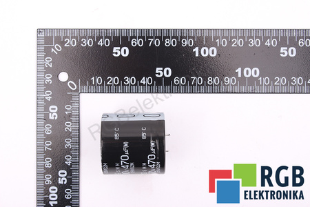 CONDENSATOR 470UF 400V NIPPON CONDENSATOR