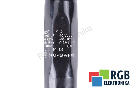 CONDENSATOR FELSIC85 SIC-SAFCO 22000UF, 40V CONDENSATOR