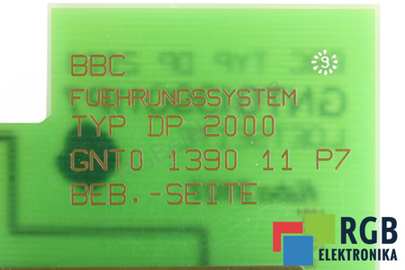 DP2000 BBC BROWN BOVERI GVT0139011P PENTRU PIESE