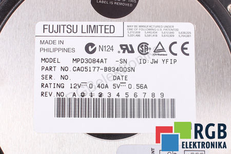 MPD3084AT FUJITSU 3.5"