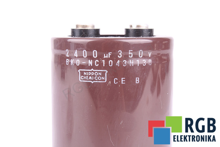 CONDENSATOR BK0-NC1043H138 NIPPON 2400UF, 350V