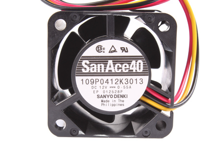 109P0412K3013 SANYO DENKI 40X40X28MM, 12V, 0.55A EVANTAI