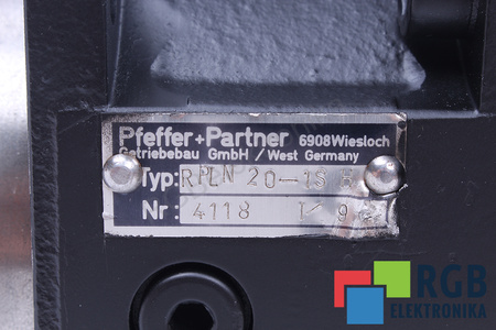 RPLN20-1SH PFEFFER&PARTNER I=9 CUTIE DE VITEZE