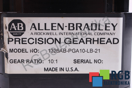 1326AB-PGA10-LB-21 ALLEN BRADLEY CUTIE DE VITEZE