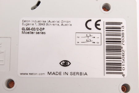 CLS6-C2/2-DP EATON 270381 DISJUNCTOR