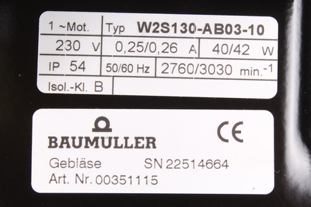 DSO71 BAUMÜLLER APĂRĂTOARE DE VENTILATOR