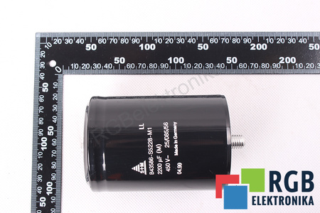 CONDENSATOR B43586-S5228-M1 S+M 2200UF, 450VDC CONDENSATOR