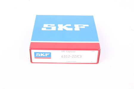 6312-2Z/C3 SKF 60X130X31 11000RPM, 5600RPM, 85.2KN, 52KN RULMENT