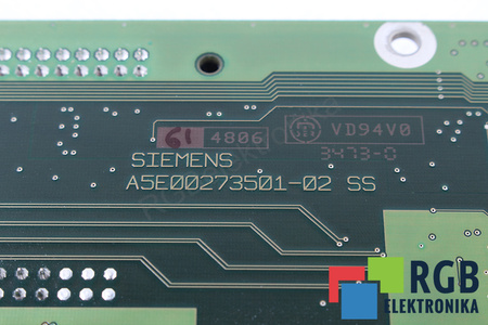 A5E00273501-02SS SIEMENS A5E00749208-05 PLACA