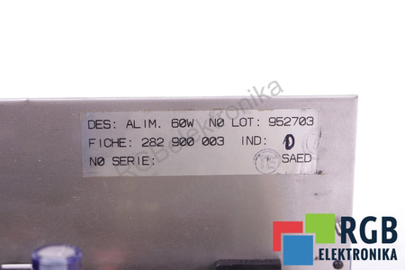 282900003D NUM ALIM BARD POWER SUPPLY 60W PENTRU 1062T