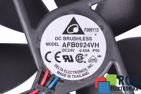 AFB0924VH-F00 DELTA 92X92X25MM 24V, 04A EVANTAI