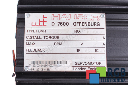 HBMR115C6-88S HAUSER STATOR