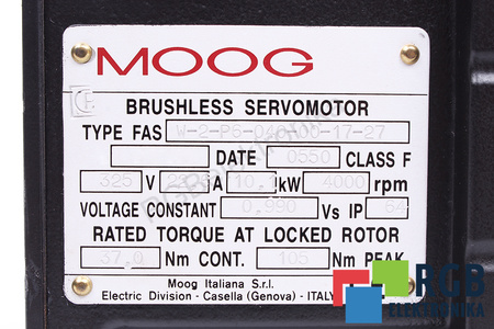 W-2-P6-040-00-17-27 MOOG