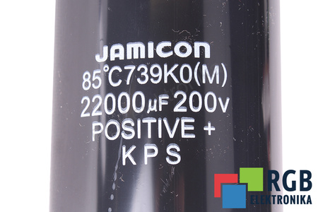 CONDENSATOR KPS223M2D21NM JAMICON 22000UF, 200V CONDENSATOR
