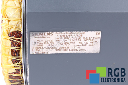1FT6086-8AF71-4AL0-Z SIEMENS STATOR