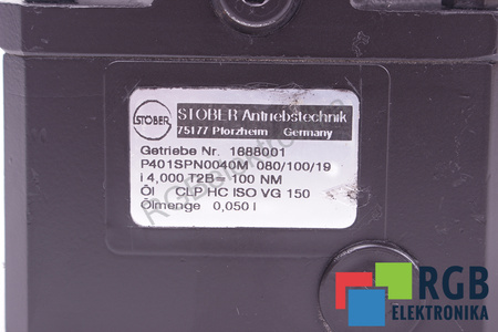 P401SPN0040M STOBER I=4 CUTIE DE VITEZE