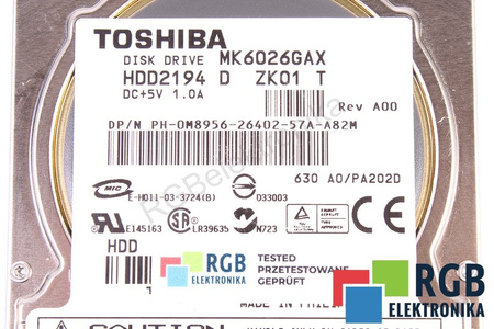MK6026GAX TOSHIBA