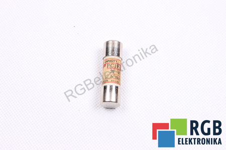 SIGURANŢĂ PC1F UTSUNOMIYA ELECTRIC CELLO-LITE DC20KA 20A, 500VAC, 250VDC SIGURANŢĂ