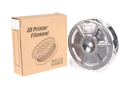 1,75MM PETG FILAMENT 0.5KG BLACK FLASHFORGE DIMENSIUNEA EXTERIOARĂ A BOBINEI 180MM, DIMENSIUNEA INTERIOARĂ A BOBINEI 50MM, LĂȚIMEA BOBINEI 45MM