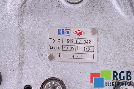 51307042 DURR I=9 CUTIE DE VITEZE