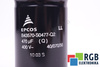 CONDENSATOR B43570-S0477-Q2 EPCOS 470UF, 400VDC CONDENSATOR