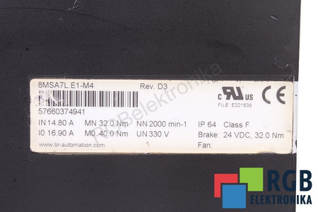 8MSA7L.E1-M4 B&R AUTOMATION STATOR