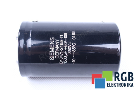 CONDENSATOR B43471-S4158-T1 SIEMENS 1500UF, 350V CONDENSATOR