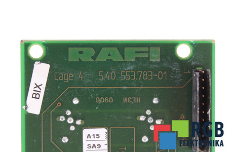 5.40553.783-01 RAFI TASTATURĂ DEFECT – PENTRU PIESE