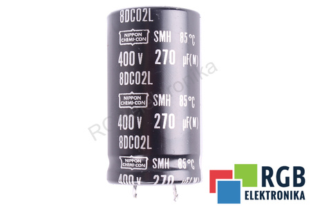 CONDENSATOR 80DC02L NIPPON 270UF, 400V
