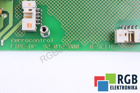 FIPC-BP 92 012 000 FERROCONTROL