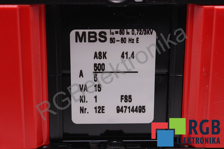 ASK41.4 MBS TRANSFORMATOR DE CURENT