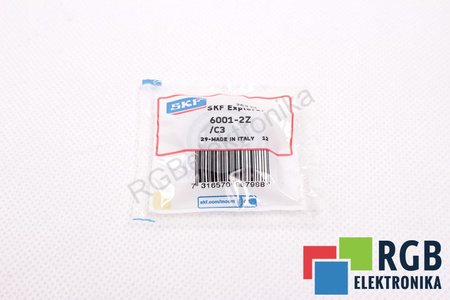 6001-2Z/C3 SKF 60000RPM, 30000RPM 12X28X8 2.36KN, 5.4KN RULMENT