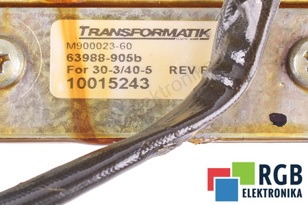 M900023-60 TRANSFORMATIK 63988-905B TRANSFORMATOR