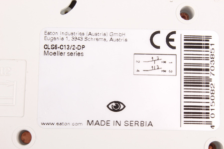 CLS6-C13/2-DP EATON 270385 DISJUNCTOR