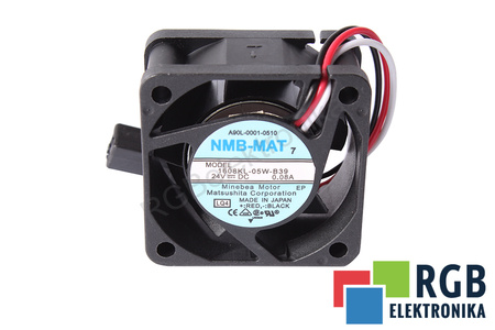 1608KL-05W-B39 NMB TECHNOLOGIES 40X40X20MM, 24V EVANTAI