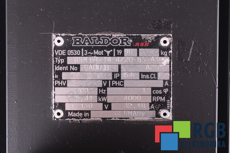 BSM6R-14-4/20-B5-A10-A25 BALDOR STATOR