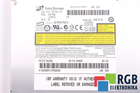 GSA-T50N IBM LGE-DMGSA-T52D DVD-ROM