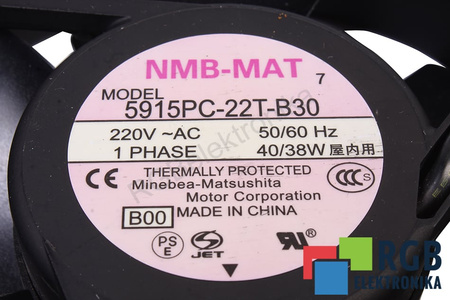 5915PC-22T-B30 NMB TECHNOLOGIES 220V EVANTAI