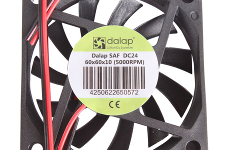 SAF DC24 DALAP 60X60X10MM, 24V EVANTAI