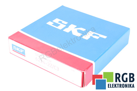 6214-2Z/C3 SKF 11000OBR/MIN, 5600OBR/MIN, 70X125X24MM, 63.7KN, 45KN RULMENT